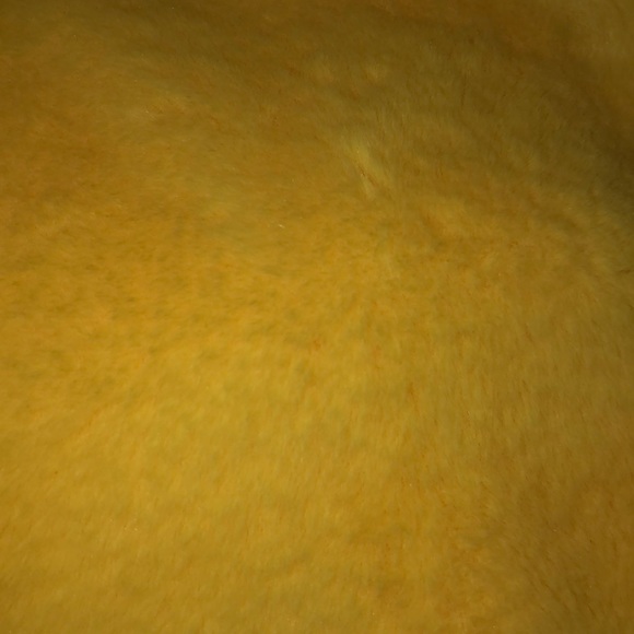 Yellow fuzzy hoodie - Picture 2 of 5